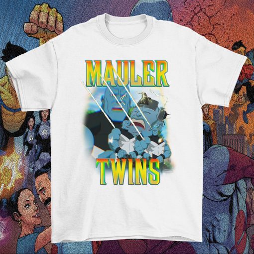 Mauler Twins Supervillain Art Unisex T-Shirt