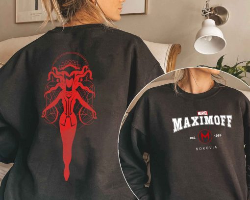 Maximoff 1989 Scarlet Witch Multiverse Of Madness Doctor Strange 2 Unisex Sweatshirt