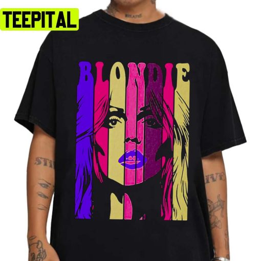 Mbke Blon Blon Retro Blondie Band Unisex T-Shirt