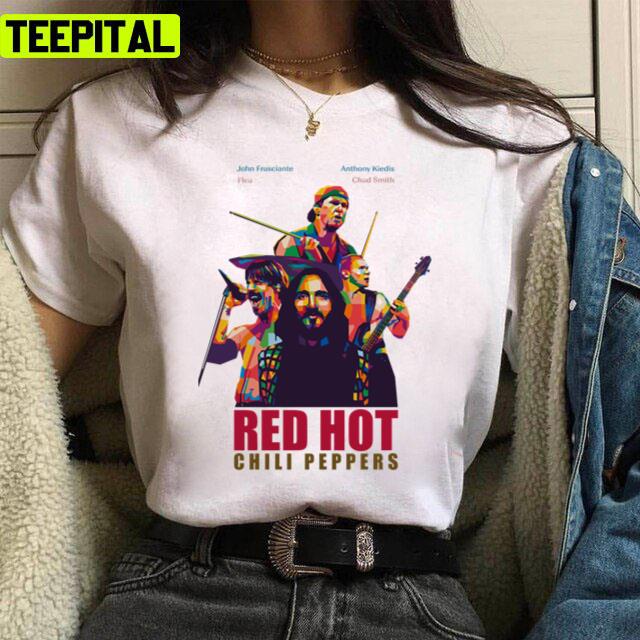 Members Legend Red Hot Chilli Peppers Band Unisex T-Shirt