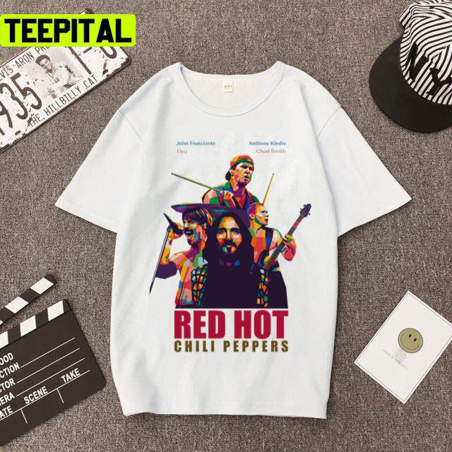 Members Legend Red Hot Chilli Peppers Band Unisex T-Shirt
