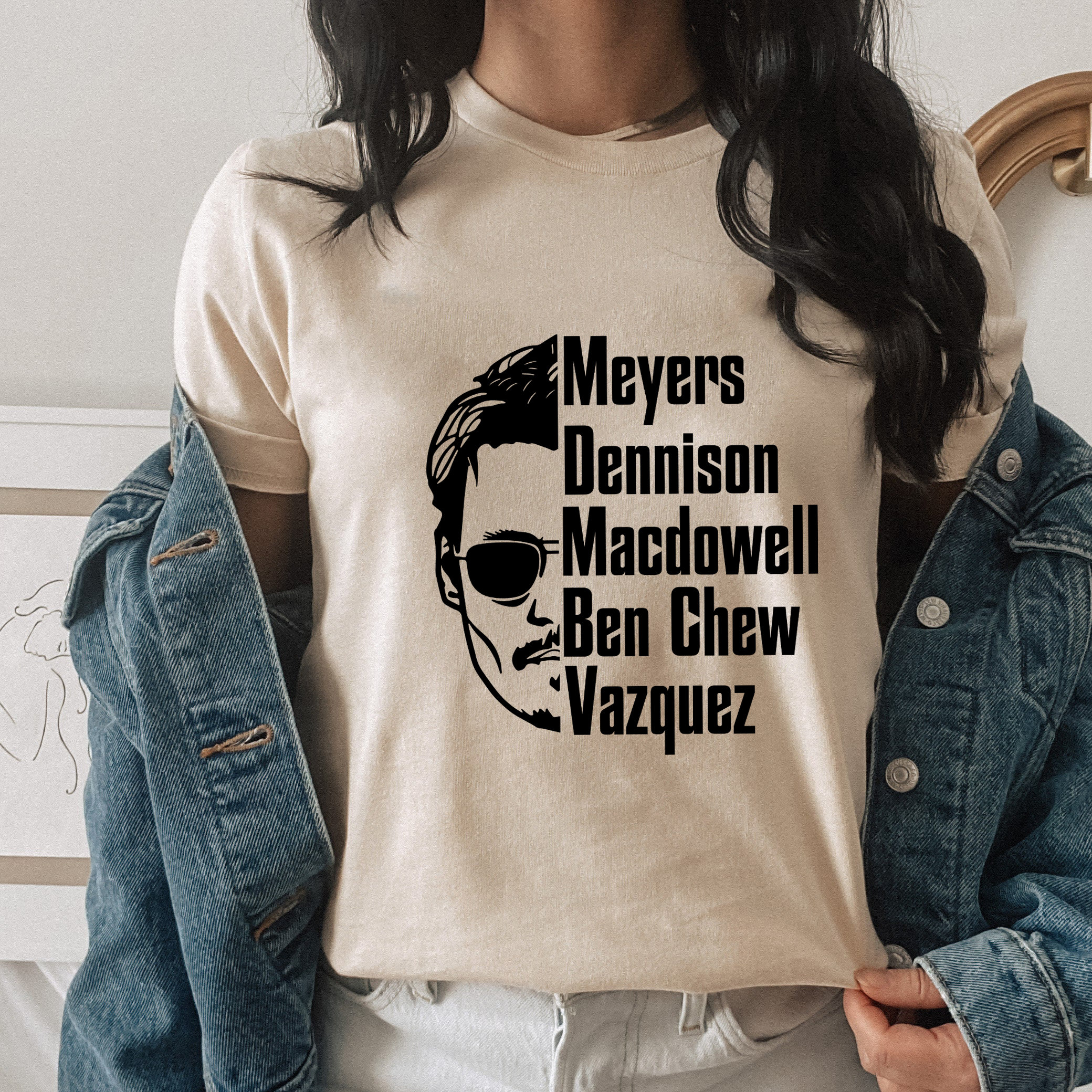Meyers Dennion Masdowell Ben Chew Vazquez Team Johnny Depp Unisex T-Shirt