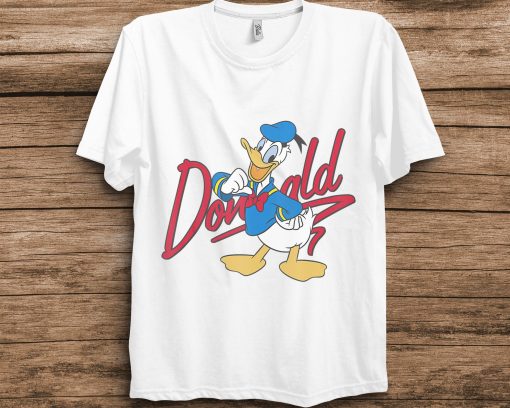 Mickey And Friends Donald Duck Signature Portrait Disney Unisex T-Shirt