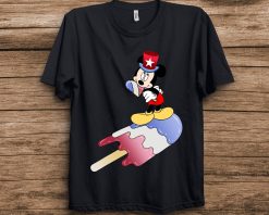 Mickey Mouse Ice Cream 4th Of July Disney Unisex T-Shirt