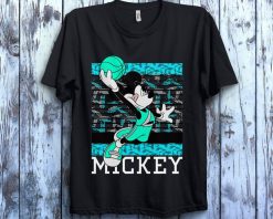 Mickey Mouse Volleyball Player Cool Outfits Cute Face Unisex Gift T-Shirt