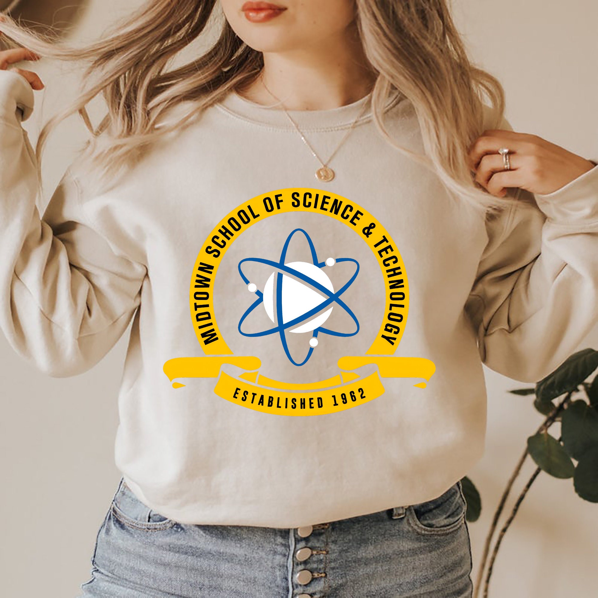 Midtown School Of Science And Technology Established 1962 Unisex Sweatshirt