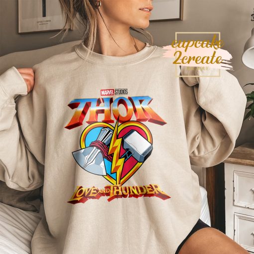 Mighty Thor Jane Thor Love And Thunder 2022 Movie Unisex Sweatshirt