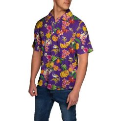 Minnesota Vikings Nfl Fruit Flair Mens Short Sleeve Polo Shirt 3d All Over Print Shirt3743 All Over Print Shirt 3d T-shirt