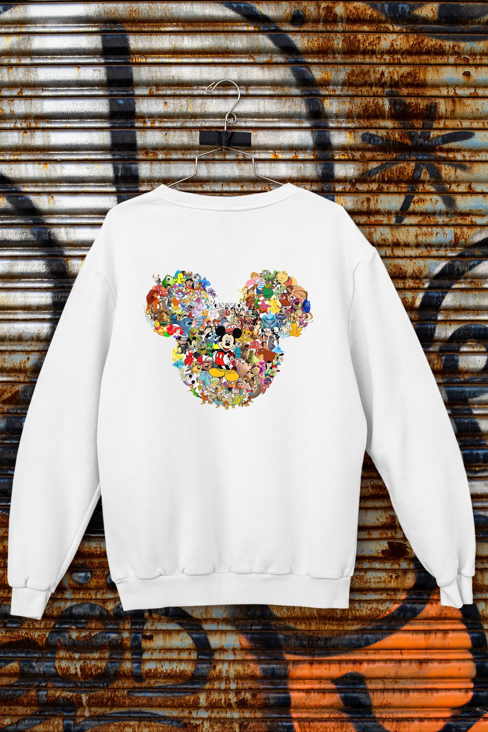 Minnie Mickey Mouse Disney Characters Unisex Sweatshirt