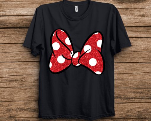 Minnie Mouse Big Bow Disney Unisex T-Shirt