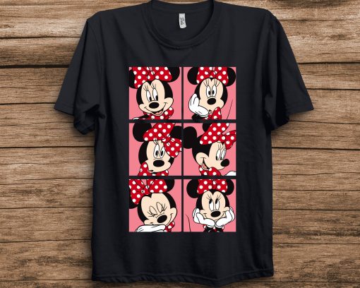 Minnie Mouse Box Disney Unisex T-Shirt