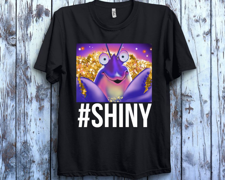 Moana Shiny Tamatoa Portrait Funny Disney Unisex Gift T-Shirt