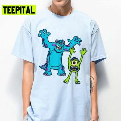 Monsters University Sulley And Mike Monsters Inc Cartoon Pixar Unisex T-Shirt