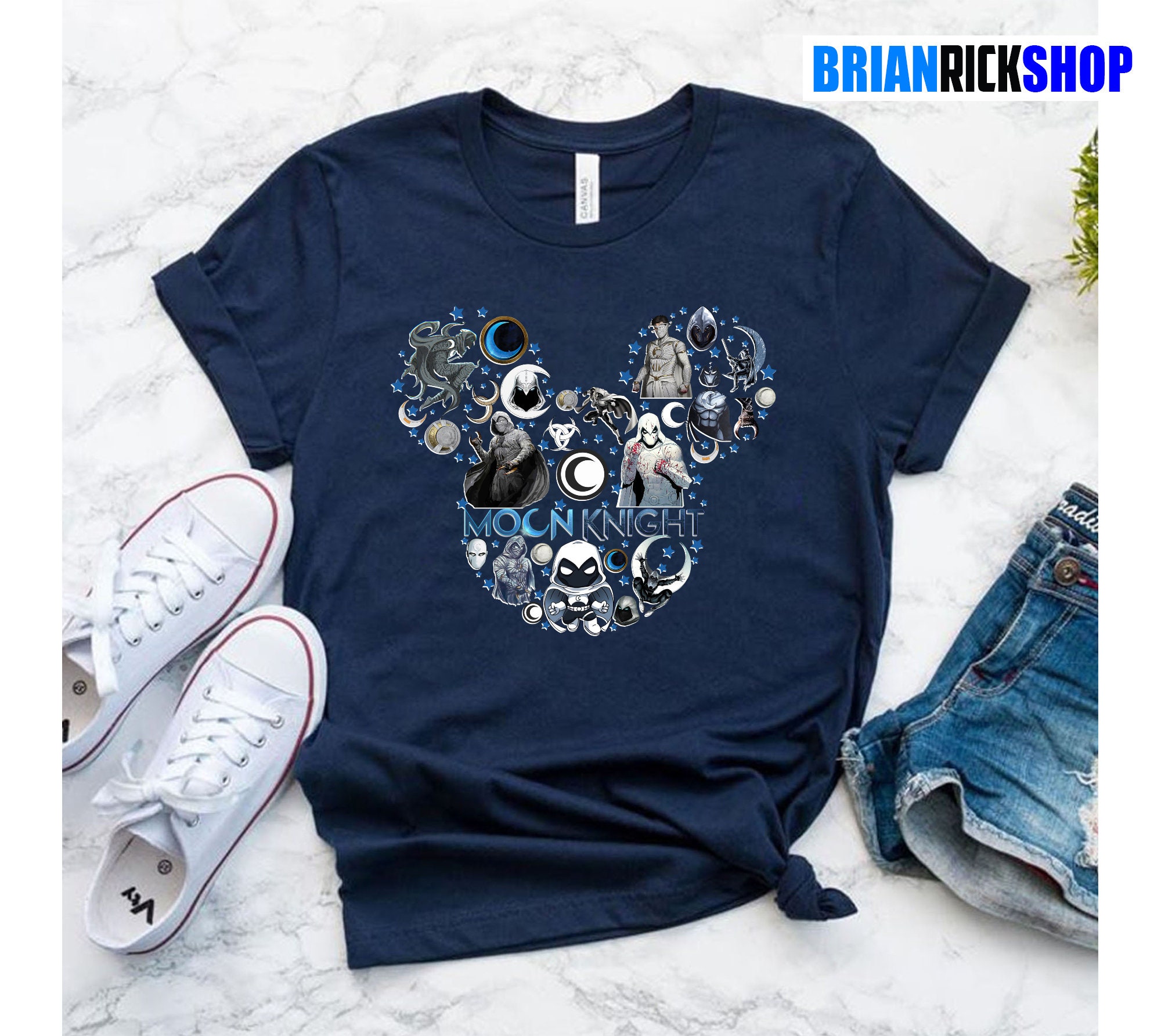 Moon Knight Mickey Marvel Unisex T-Shirt