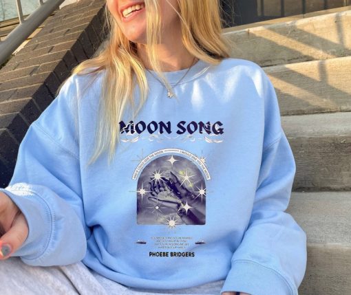 Moon Song Phoebe Bridgers Vintage Phoebe Bridgers Tour 2022 Unisex Sweatshirt