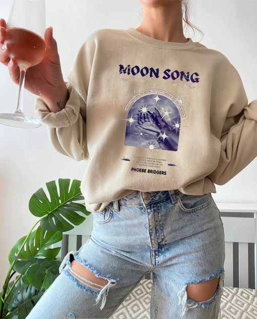 Moon Song Phoebe Bridgers Vintage Phoebe Bridgers Tour 2022 Unisex Sweatshirt