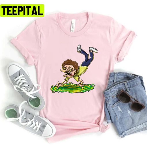 Morty In The Portal Rick And Morty Unisex T-Shirt