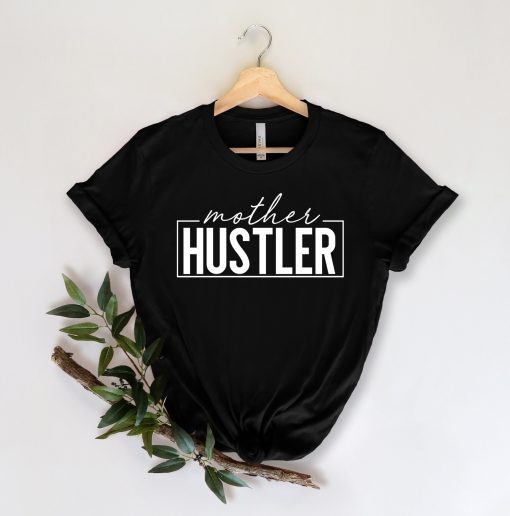 Mother Hustler White Art Unisex T-Shirt