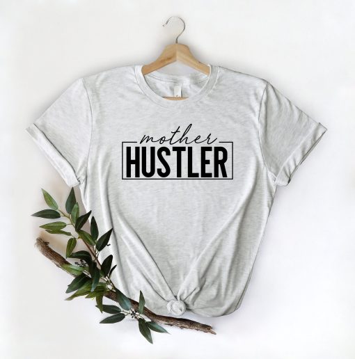 Mother Hustler White Art Unisex T-Shirt