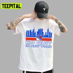 Motivation Design Blue No Quit In New York Trending 2022 Unisex T-Shirt