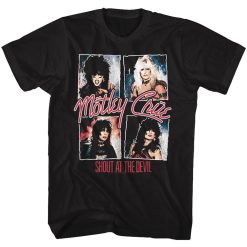 Motley Crue Shout At The Devil Black Shirts Unisex T-Shirt