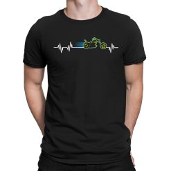 Motorcycle Heartbeat Chopper Father’s Day Unisex Shirt