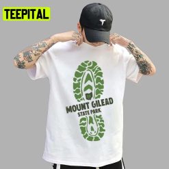 Mount Gilead State Park Ohio Oh Hiking Boot Print Unisex T-Shirt