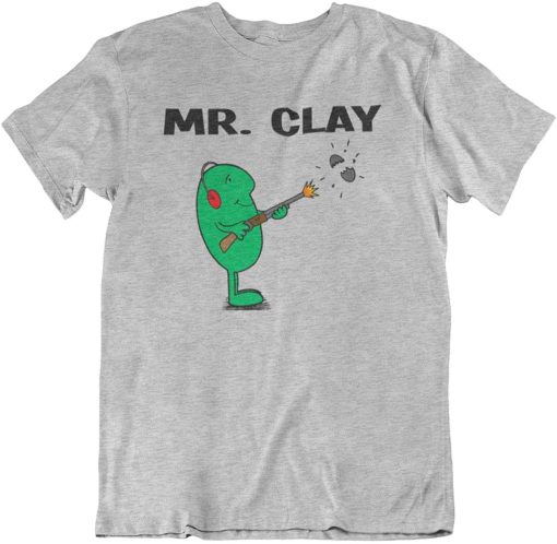 Mr Clay Clay Shooting Hobbie Fathers Day Unisex T-Shirt