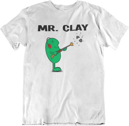 Mr Clay Clay Shooting Hobbie Fathers Day Unisex T-Shirt