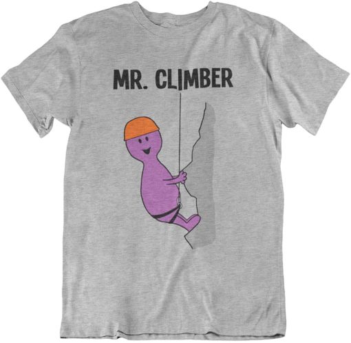 Mr Climber Rock Climbing Fathers Day Unisex T-Shirt