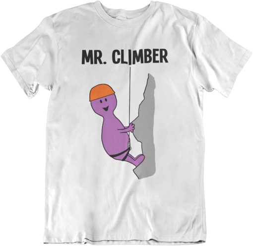 Mr Climber Rock Climbing Fathers Day Unisex T-Shirt