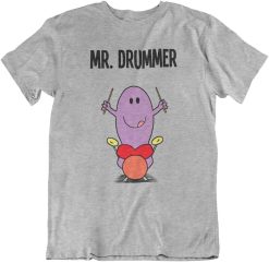 Mr Drummer Musician Fathers Day Unisex T-Shirt