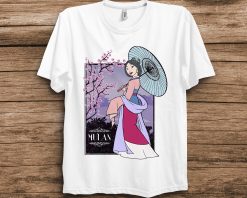 Mulan Honor To Us All Cherry Blossoms Disney Unisex T-Shirt