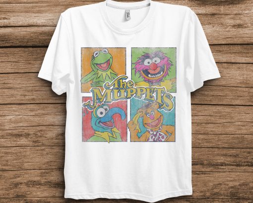 Muppets Group Shot Box Up Disney Unisex T-Shirt