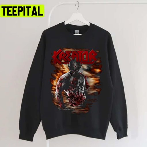 Music Logo Kreator Retro Rock Band Unisex T-Shirt