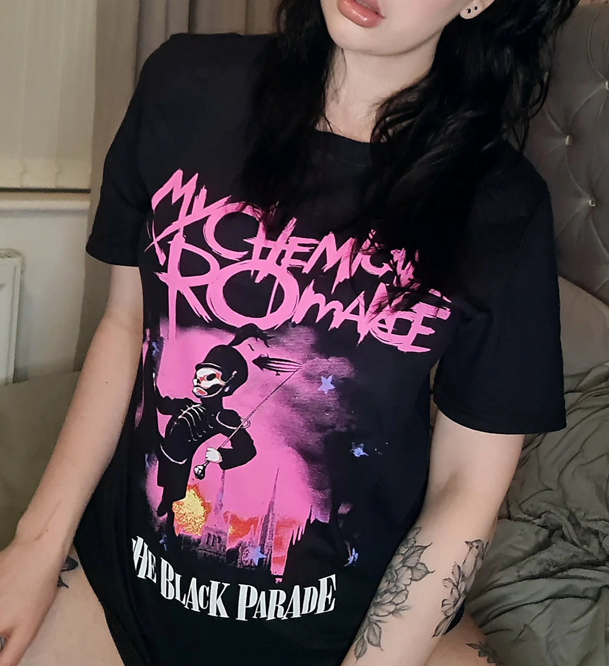 My Chemical Romance Adult Black Parade Pink Cover Unisex T-Shirt