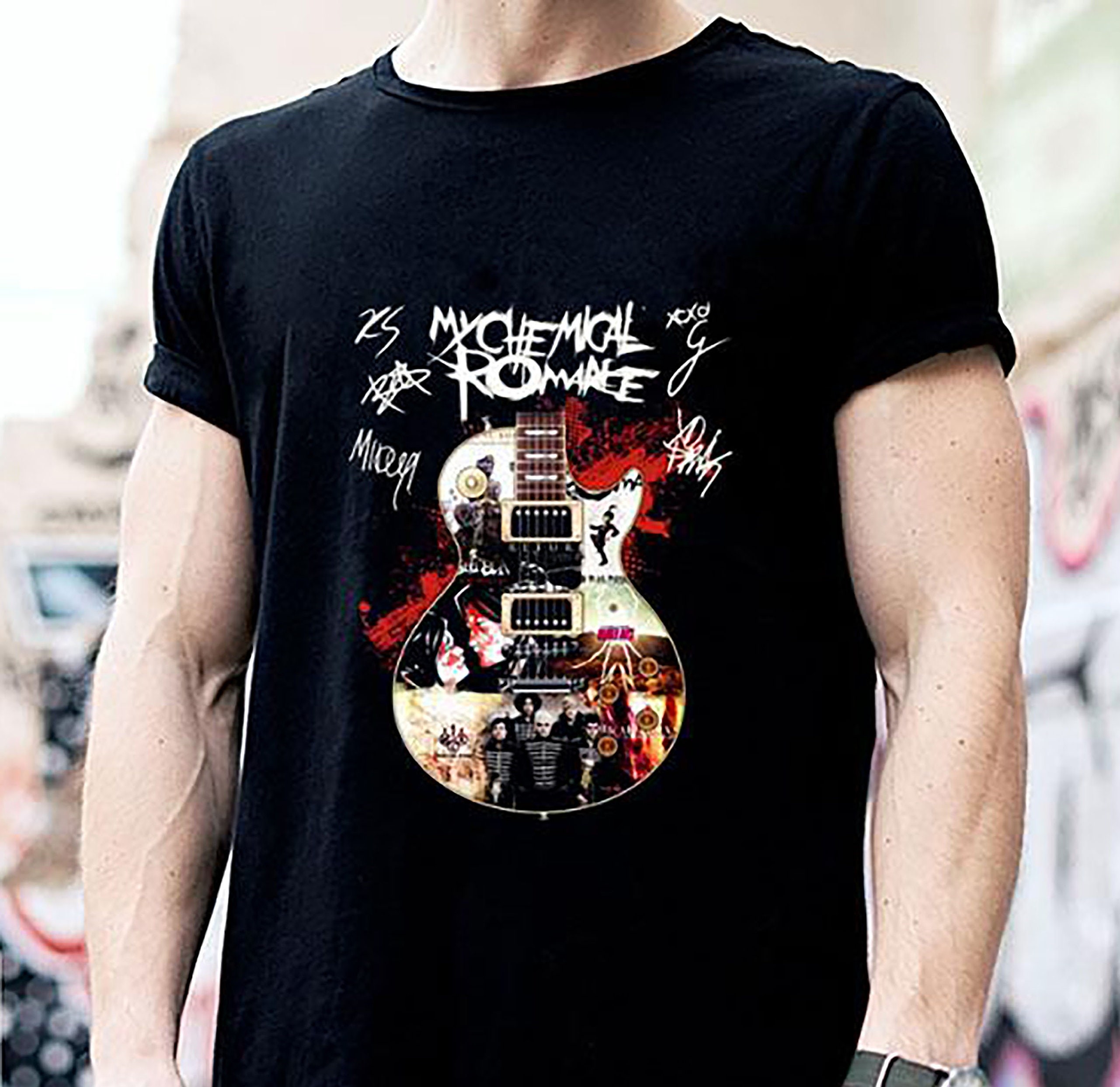 My Chemical Romance Adult Nice Guitar Unisex T-Shirt