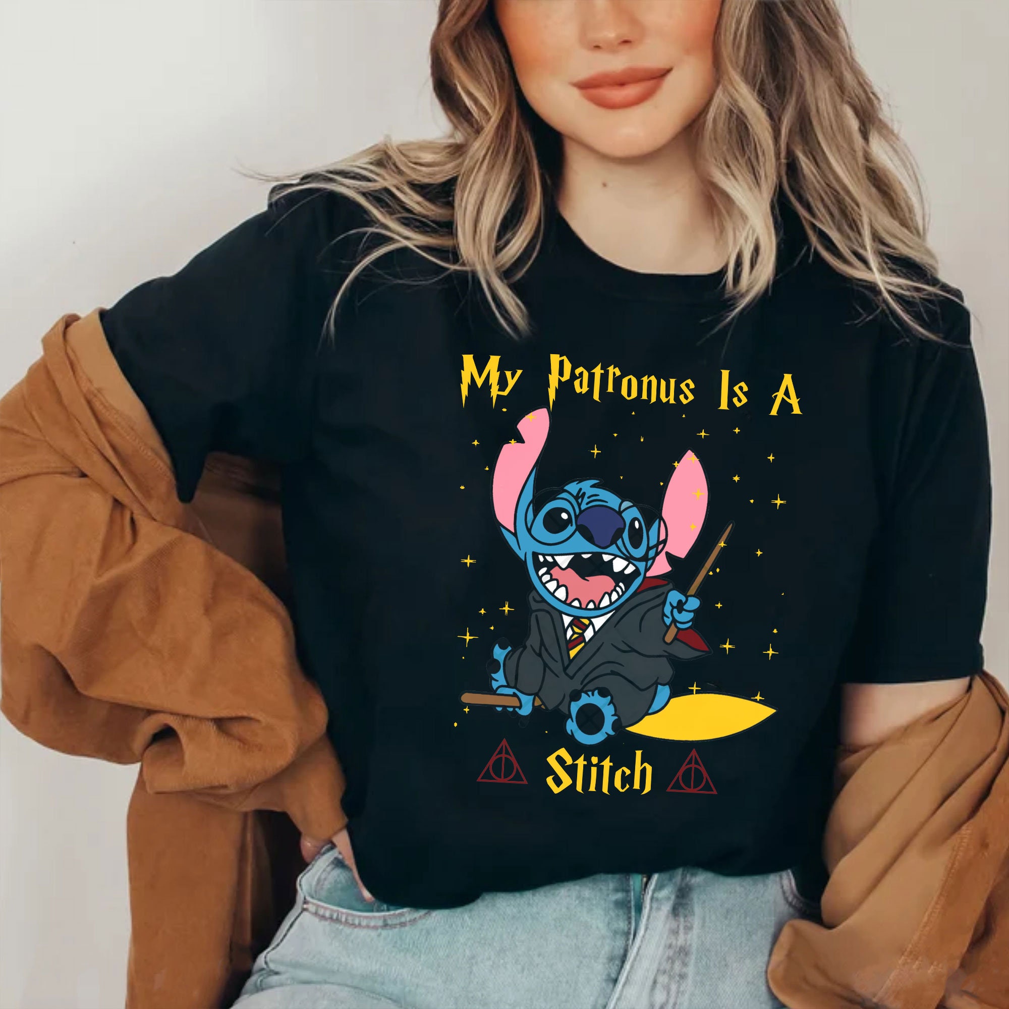 My Patronus Is An Stitch Harry Potter Style Unisex T-Shirt