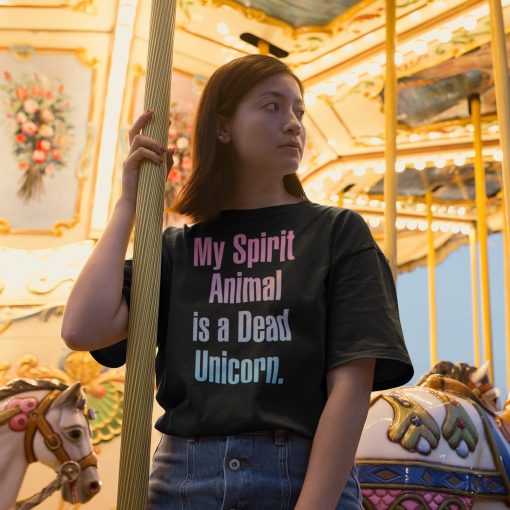 My Spirit Animal Is A Dead Unicorn Unisex T-Shirt