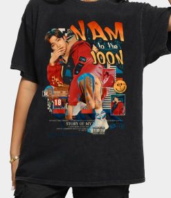 Namjoon Rm Vintage Kpop Bangtan Bts Army Unisex T-Shirt