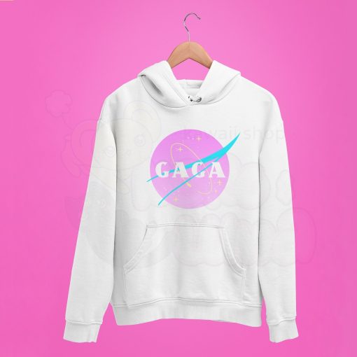 Nasa Gaga Lady Gaga Pullover Illustration Unisex Hoodie