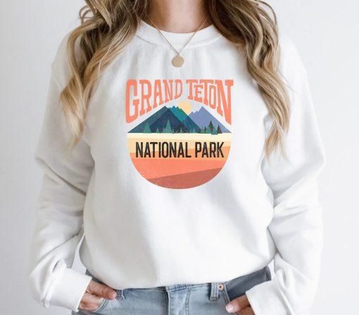 National Park Shirt Grand Teton Unisex Sweatshirt