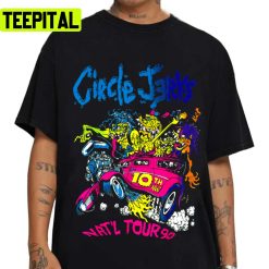 Nat’l Tour 1990 Trending Circle Jerks Rock Band Unisex T-Shirt