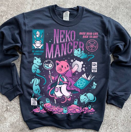 Neko Mancer Rise Dead Cats Back To Life Unisex T-Shirt