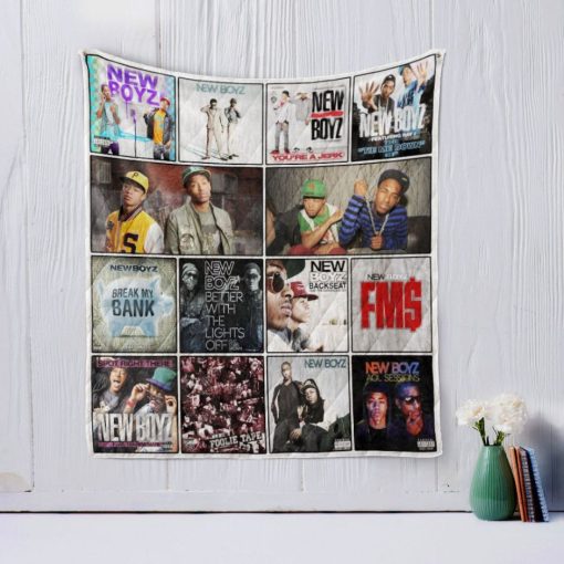 New Boyz Quilt Blanket