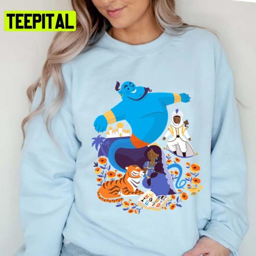 New Design Of Aladdin Disney Cartoon Unisex T-Shirt