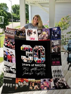 New Kids On The Block 01 All Season Plus Size Quilt Blanket