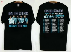 New Kids On The Block Mixtape Tour 2022 With Date Unisex T-Shirt