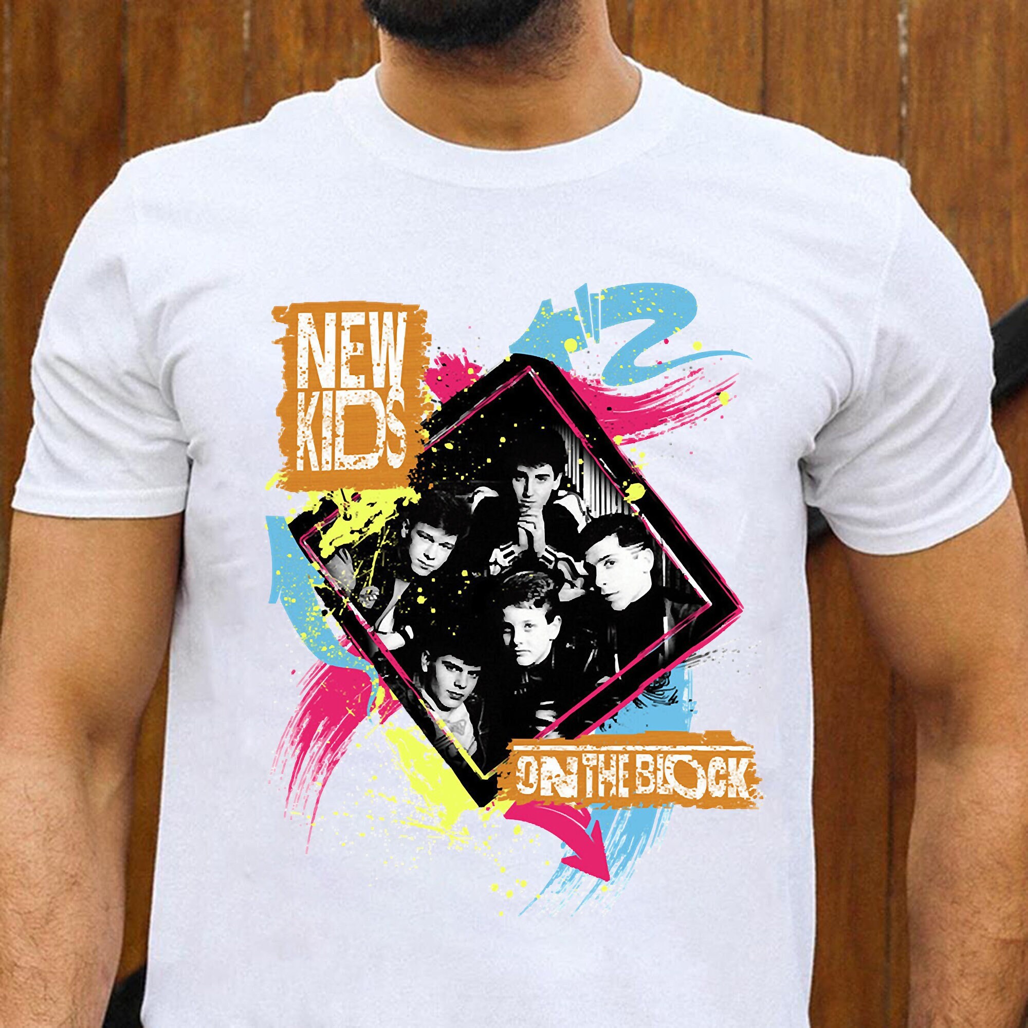 New Kids On The Block Tour 2022 Vintage Nkotb Art Unisex T-Shirt