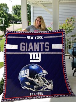 New York Giants Quilt Blanket 01